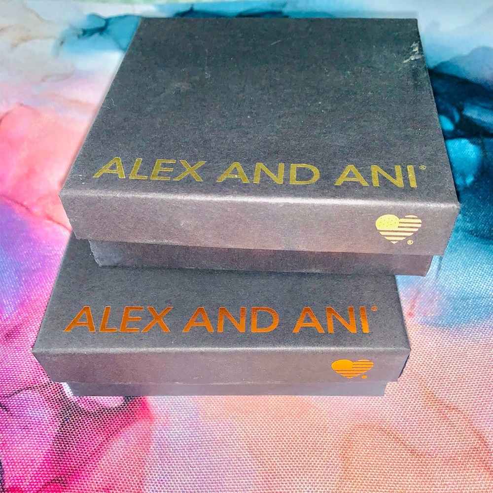 2 ALEX & ANI UNEXPECTED MIRACLES PENDANT NECKLACES